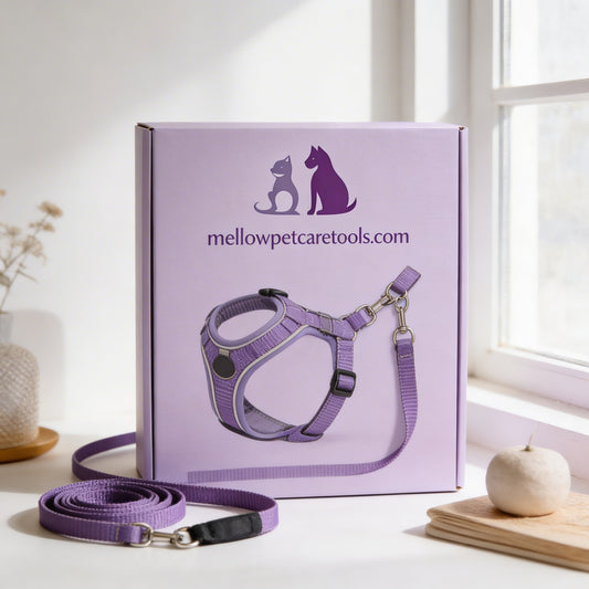 Soft Pet Harness and Leash Set